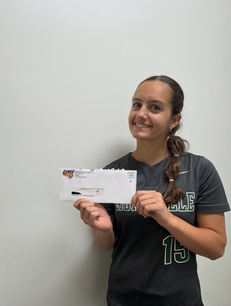 I also got mail from <a href="/UNISoftball/">UNI Softball</a>! Thank you so much for the invite!