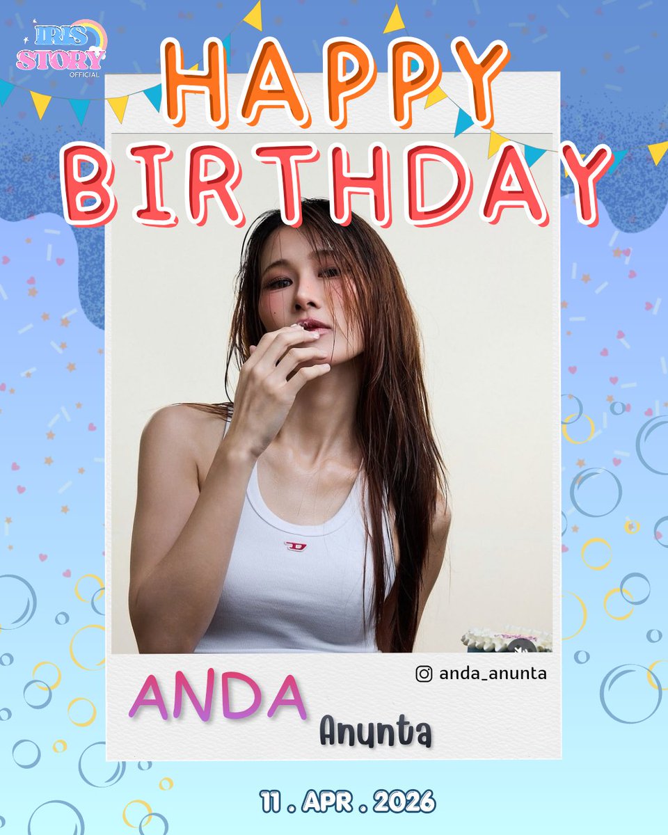 IrisStoryTH's tweet photo. HAPPY BIRTHDAY TO @AndaAnunta 🐶
สุขสันต์วันเกิดเจ้าอันเด้นหรืออันดานั่นเองค่ะ ขอให้มีความสุขมากๆ สมหวังทุกประการ มีผลงานออกมากดังๆ ปังๆ และขอให้ถูกค้นพบมากขึ้นนะคะ 🎂

#andaanunta
#ท้องฟ้าของอันดา https://t.co/wJO2QXnC3g