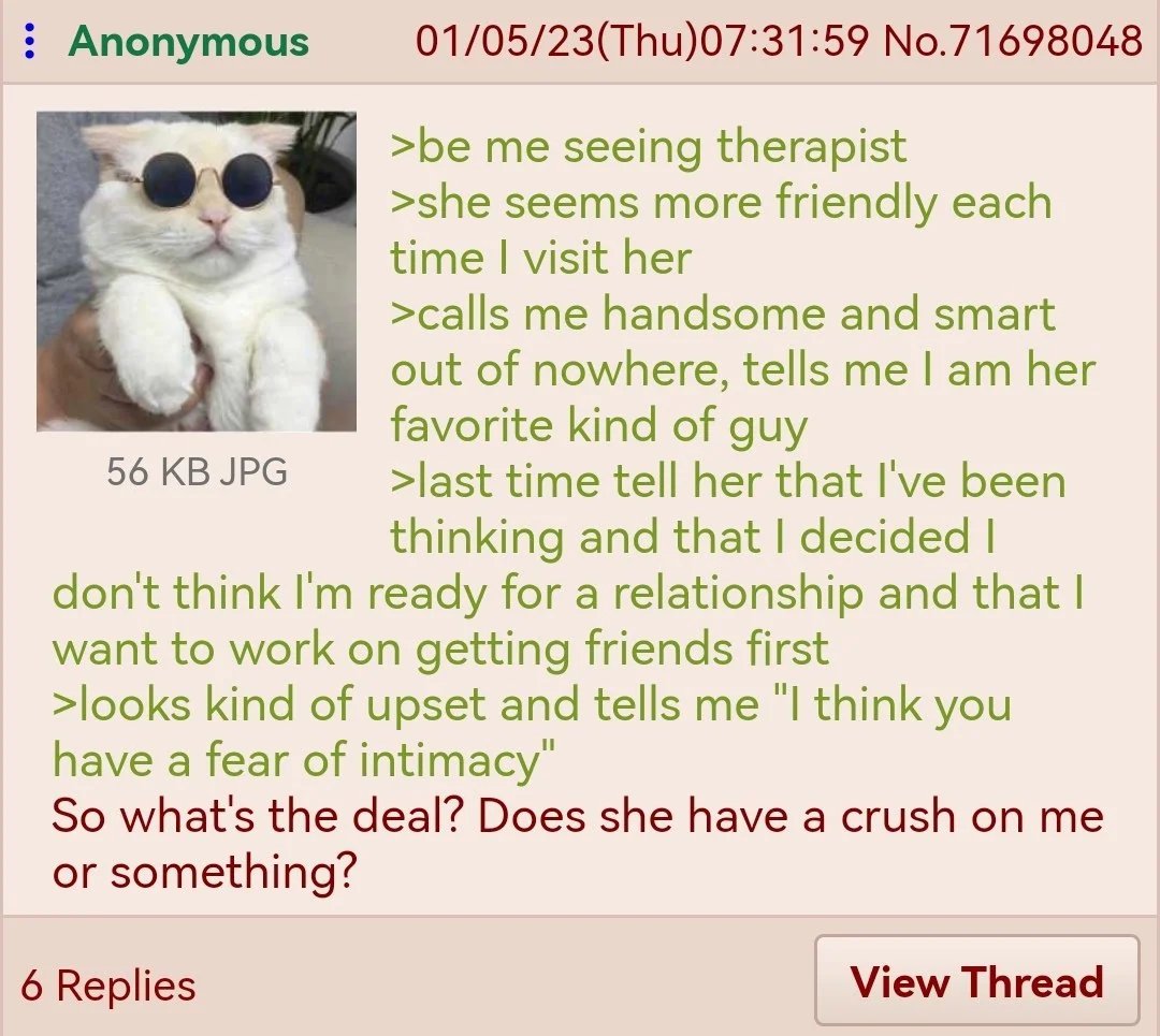 Greentext Poster tweet media