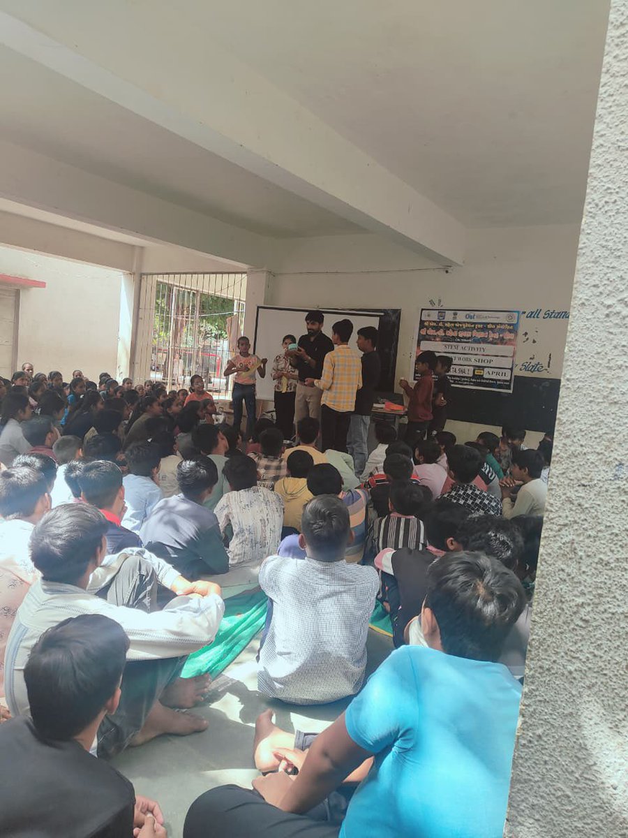 MDhrol's tweet image. #STEM students workshop for 3 schools 140 students at jamjodhpur taluka shala no.1 (ta jamjodhpur)by 
@InfoGujcost
 approved #lokvigyankendra dhrol
@dstGujarat 
@narottamsahoo
@dharmesh0506