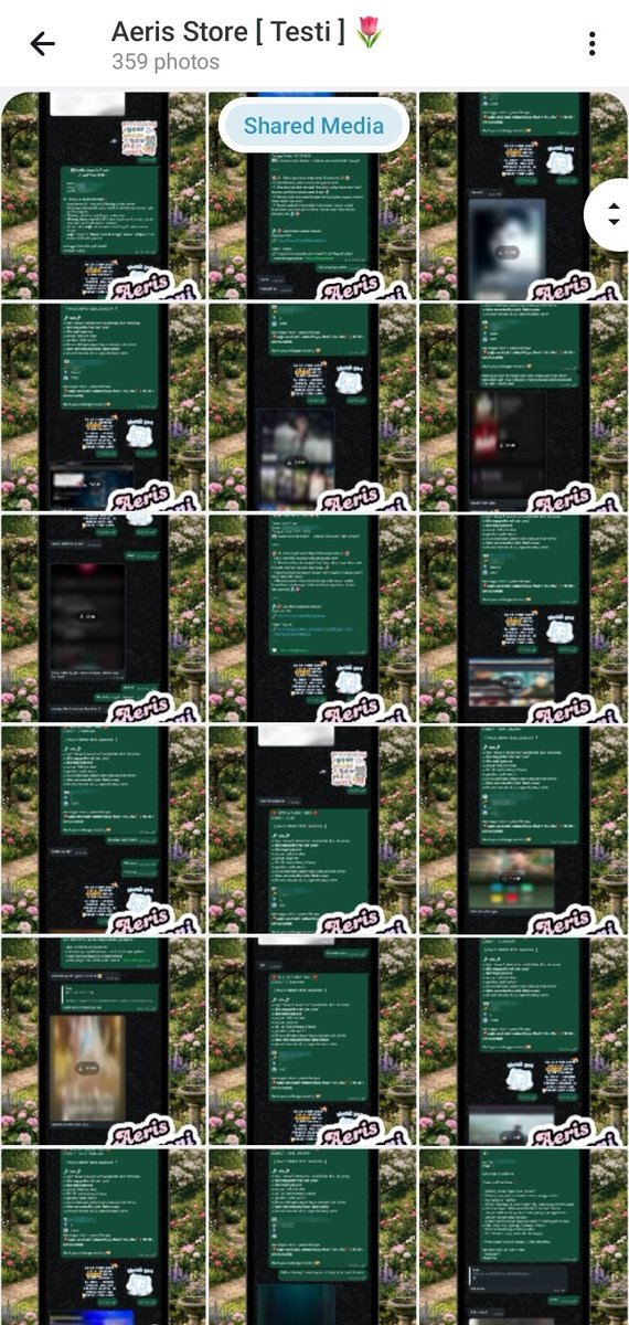 Aeris ~ APP PREM 400++ TESTI 🎀 fast in wa. tweet media