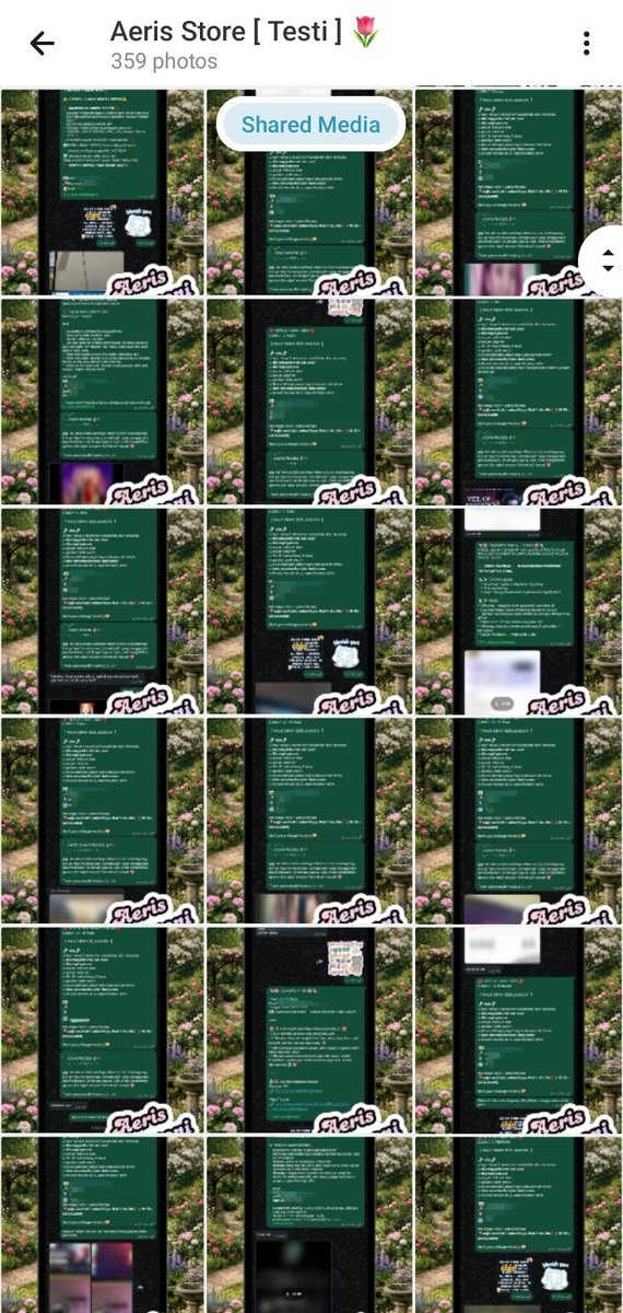 Aeris ~ APP PREM 400++ TESTI 🎀 fast in wa. tweet media