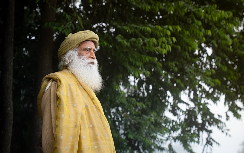 SadhguruJV's tweet image. As action is Karma, inaction is also Karma. #SadhguruQuotes