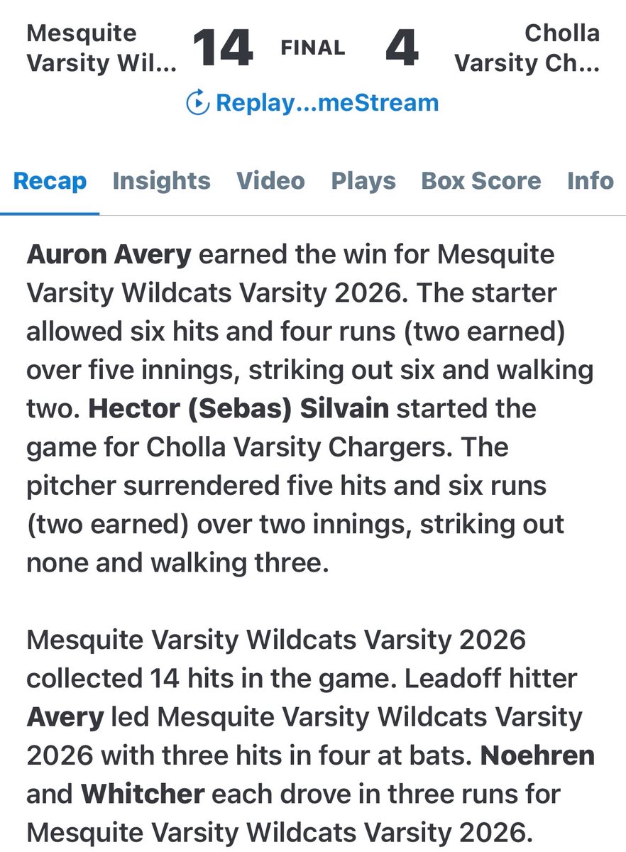 Auron Avery | 2027 tweet media