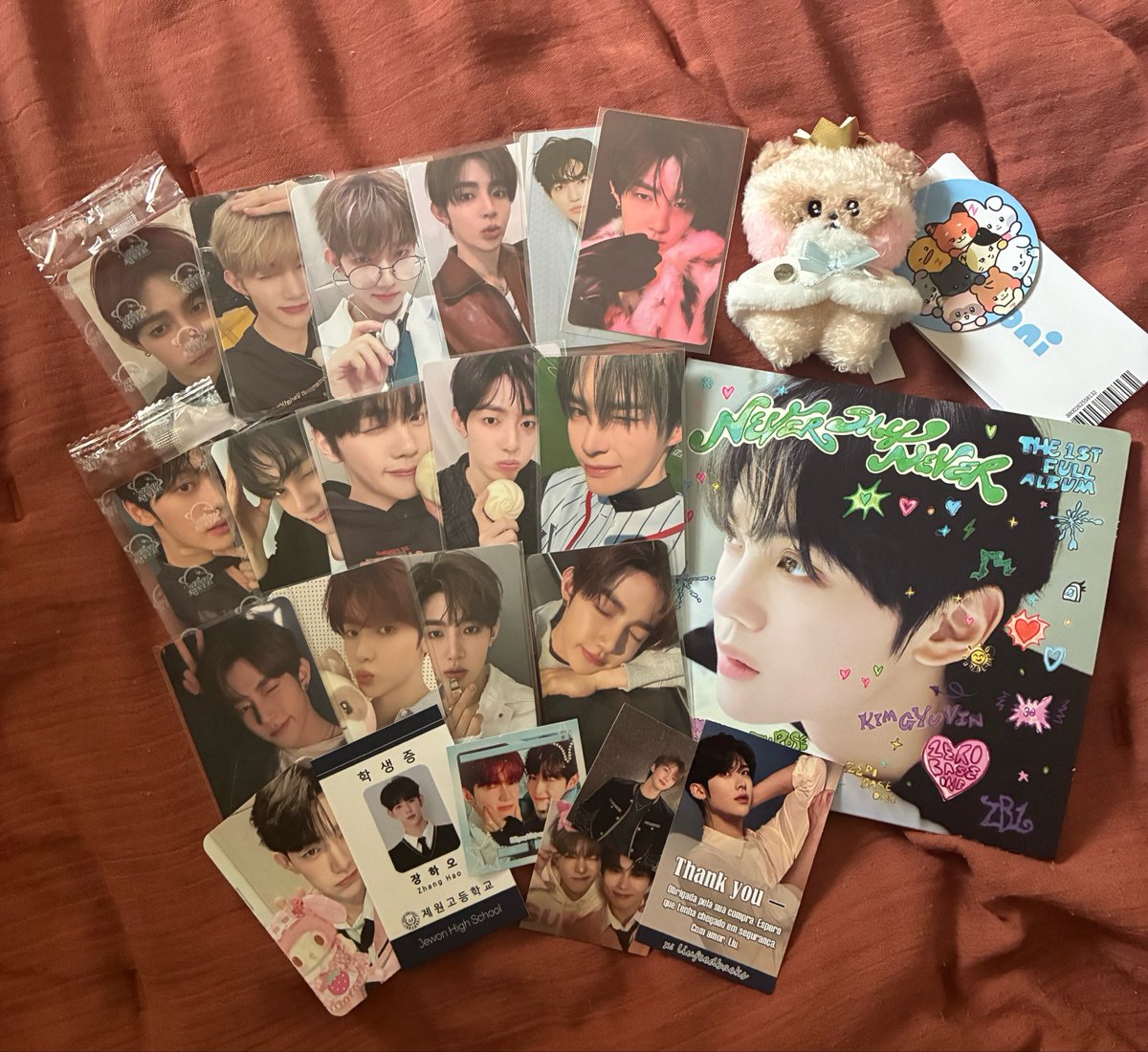 ⋆｡𖦹°‧  feedback positivo !!

vindo fazer esse MEGAAAA agradecimento para a <a href="/liufeedbacks/">liu 🐞</a>  pela ceg desses itens  incríveis dos hao2binz e q hanini princesa 🥹
como sempre, as meninas foram maravilhosas no processo td! tudo super bem embalado e chegou rapidinho !