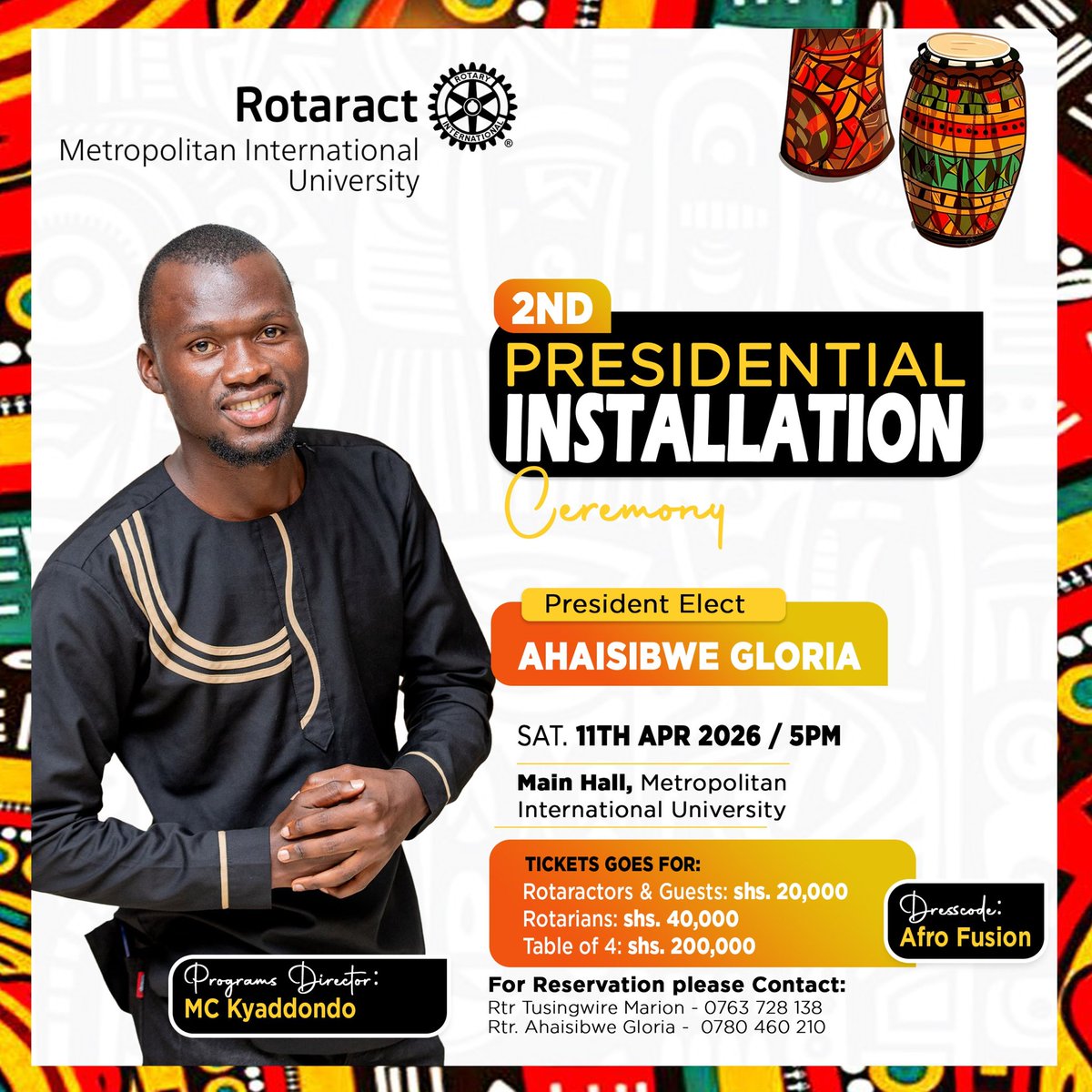 ROTARACT CLUB Metropolitan University tweet media