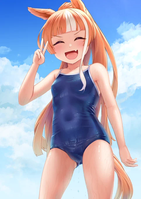 #凍結祭りでフォロワー減ったから自己紹介して逆に増やす スク水とまるまるしたおなかがすきです