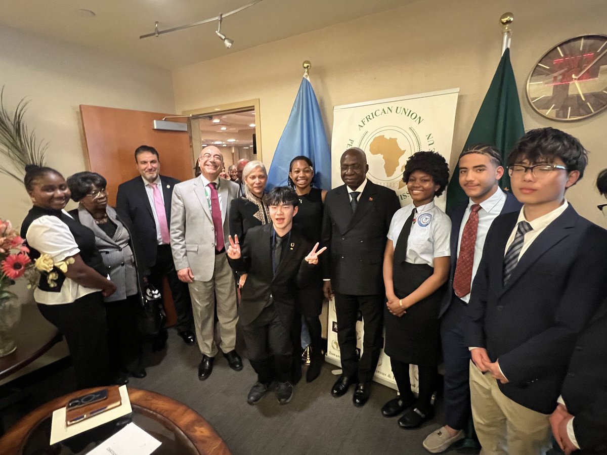 AfricanUnionUN's tweet image. Today, H.E. Tete António, Minister of External Relations of the Republic of #Angola 🇦🇴, presided over a pivotal high-level segment entitled “Education Diplomacy for #Africa’s Development: Critical Minerals for Higher Education Investment and Infrastructure Development”. The event