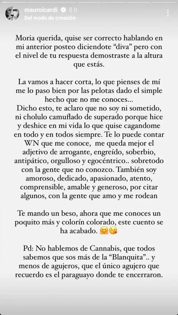 Al Fin Soy Wanda tweet media