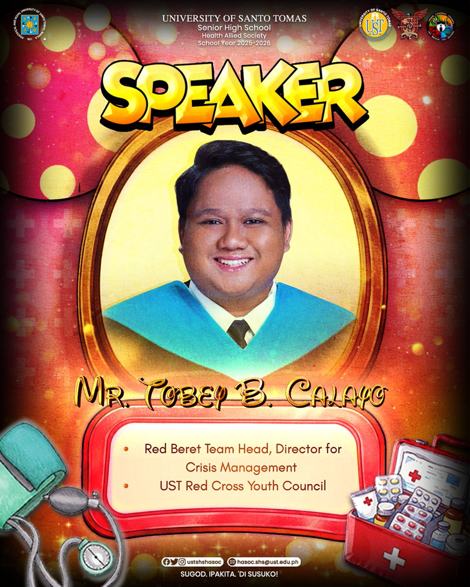 UST SHS Health Allied Society tweet media