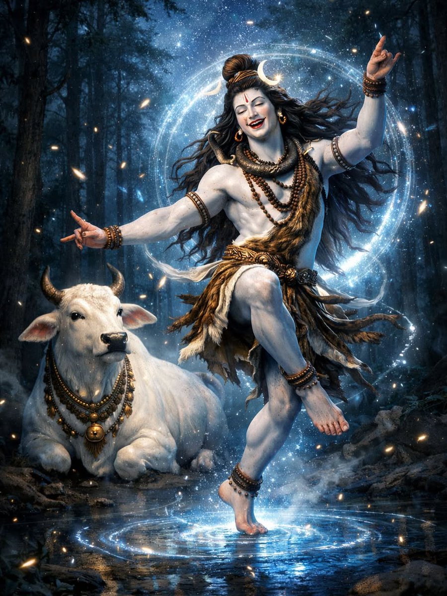 Minu_Verma18's tweet image. शिव का प्रसन्न मुद्रा में किया तांडव सृष्टि का संचार करता है
शिव का मौन मुद्रा में किया तांडव,सृष्टि पर नियंत्रण करता है
वहीं रौद्र रूप में किया शिव का तांडव सृष्टि का विनाश करता है
लय-प्रलय की लयबद्ध शिव-क्रीड़ा शिव ही जाने
सृष्टि कल्याण  हेतु जगतपति की ये अद्भुत बातें
_✍️
#Shiv