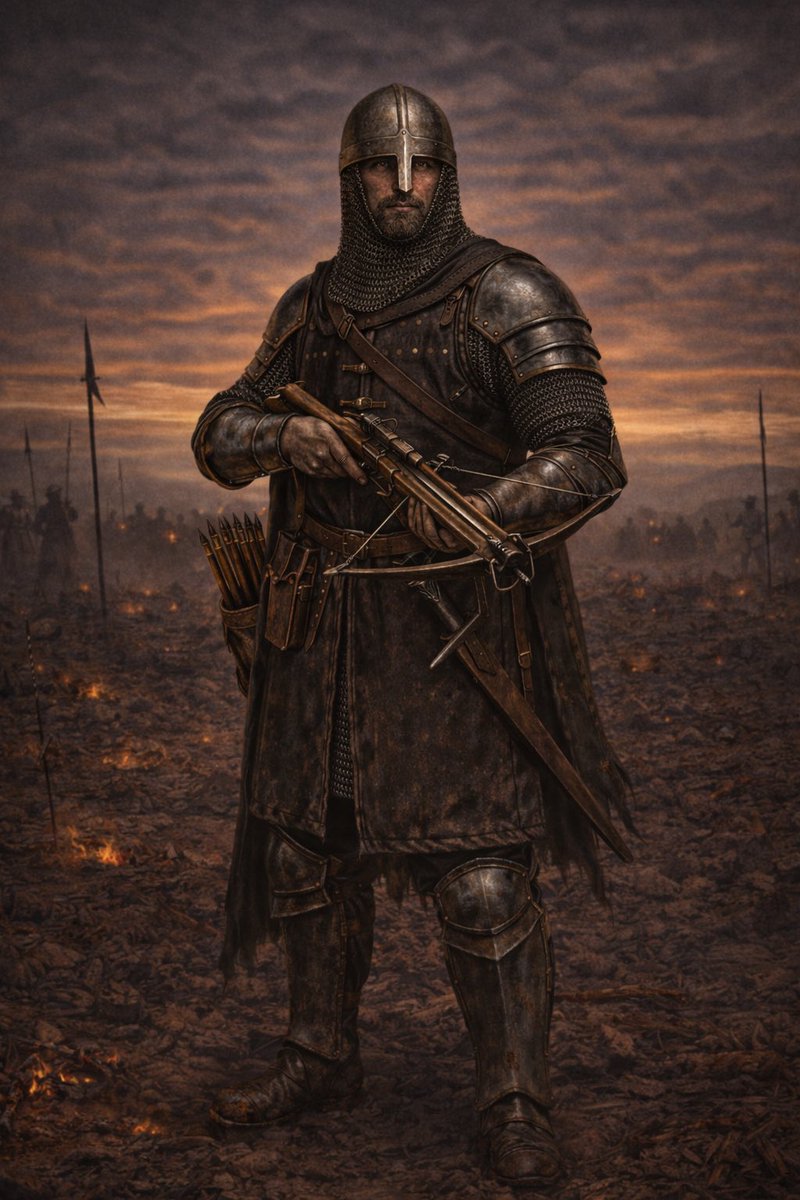 ITelegrafi's tweet image. Company of Saint Marrec Merrican Templar (Swordsman, Spearman, Crossbowman), Templar Initiate. #knight #templar #medieval