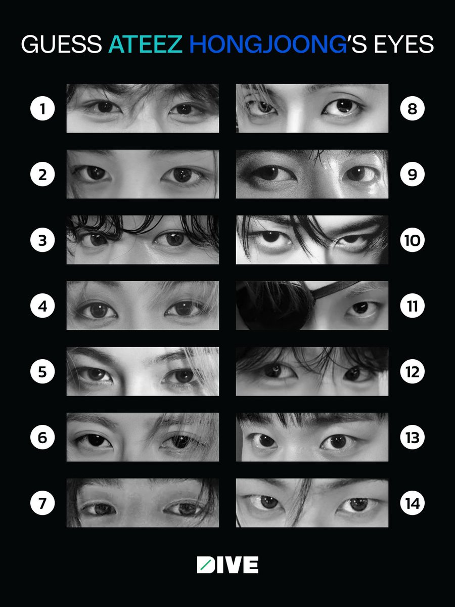 thedivestudios's tweet image. Can you guess HONGJOONG's eyes?! 👀