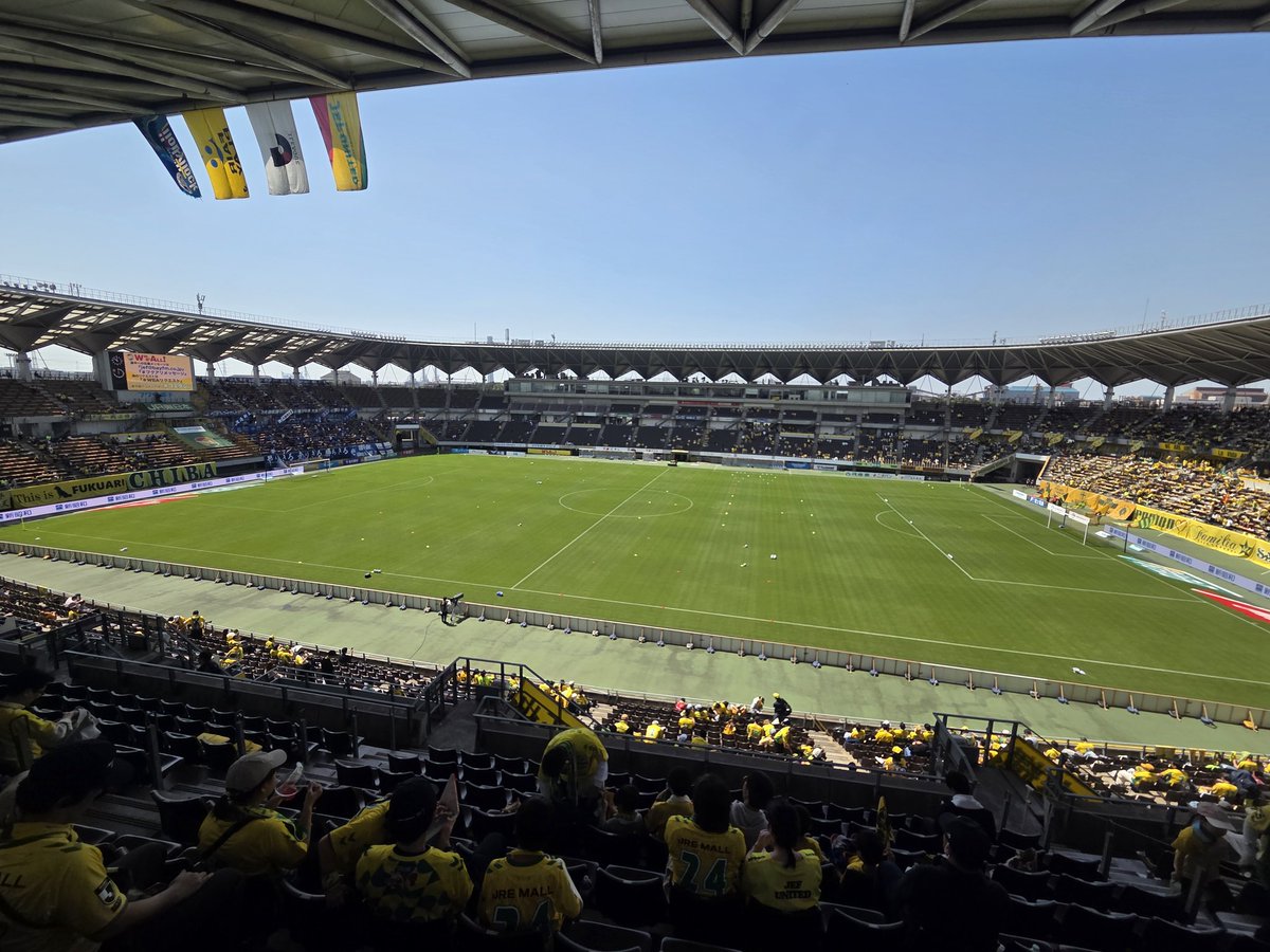 jacklemmon0721's tweet photo. ジェフ千葉🆚️水戸⚽️

本日はこの辺りから！🪑 https://t.co/iMvvGCmGGl