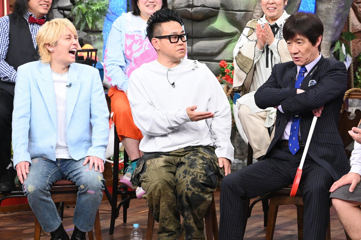 natalie_mu's tweet photo. 【なんと6年ぶり】
手越祐也が「イッテQ」スタジオ復帰🔥
“お祭り男” 宮川大輔とタッグ再び
https://t.co/MqPMSLwtp8 https://t.co/zfvaNgrETD