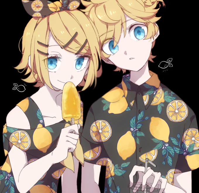過去絵リンレンちゃん