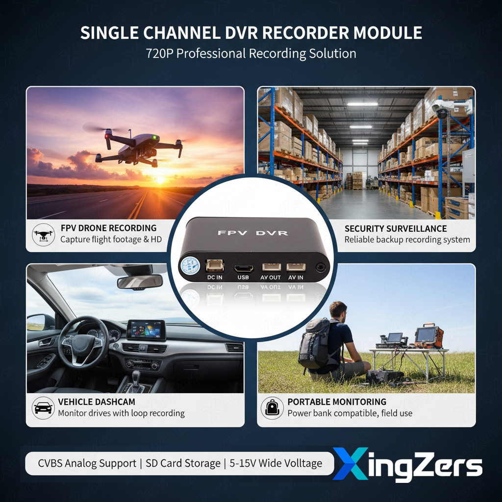 xingzers_hq's tweet image. 🎬 Meet XingZers XZSDR-D1M — compact DVR module for FPV, dashcams &amp;amp; security.

720P · Loop Recording · USB/DC Power · Aluminum Build

📦 Item No: XZSDR-D1M | 🏭 Factory direct 🇨🇳 | OEM &amp;amp; global distributors welcome
👉 shop.xingzers.com
#XingZers #DVR #FPV #OEM