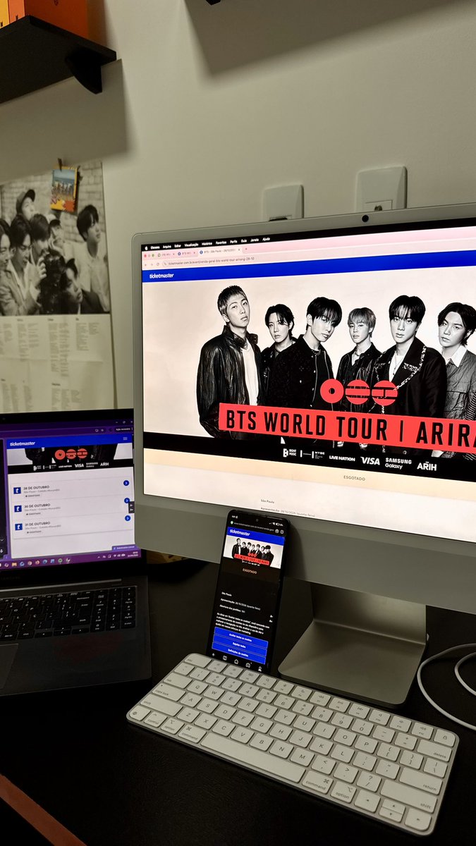 gaby TA TENTANDO VER O BTS tweet media