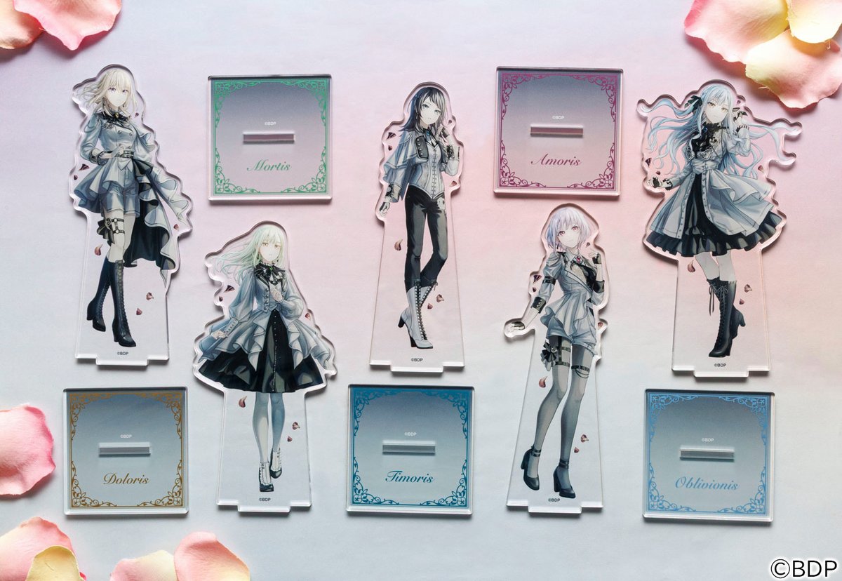 バンドリ　Ave Mujica 2nd LIVE アクリルスタンド全種セット Ave Mujica 2nd LIVE「Quaerere Lumina」 アクリルスタンド｜商品情報