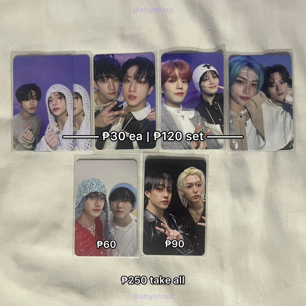 shynhaul's tweet photo. 「 #shynsells 」

wts lfb skz stray kids ph

assorted unit pcs

- first row can tingi but prio set taker
- x to sensitive

dop: payo/₱50 dp 3 days rsrv
mod: jnt
mop: gcash/maya/ub/seabank
loc: visayas

🏷️ bang chan leeknow changbin hyunjin han jisung felix seungmin jeongin https://t.co/MJI7FT3I1A