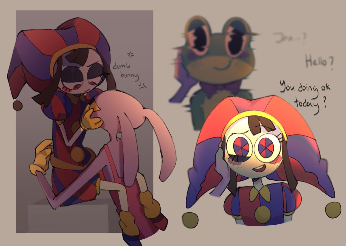 bwompfish's tweet image. I will never be ready for episode 9 #TADC #funnybunny #theamazingdigitalcircus