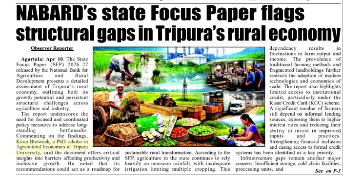 Kiran BhowmikPhD Scholar of Eco&Tripura Journalist (@bhowmikkiran) on Twitter photo 