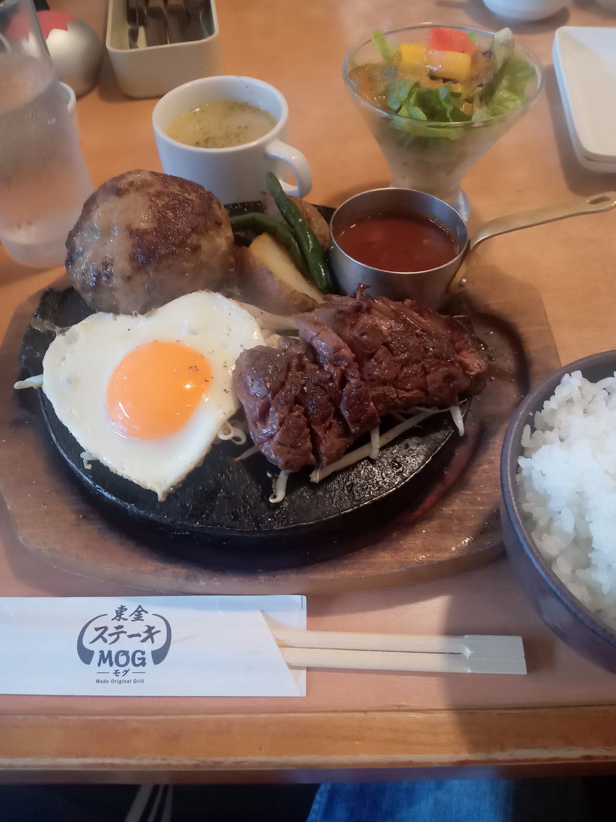 ocb1000sf's tweet photo. 東金MOGハンバーグ＆ステーキ🥩 https://t.co/O5EpoNVA8T