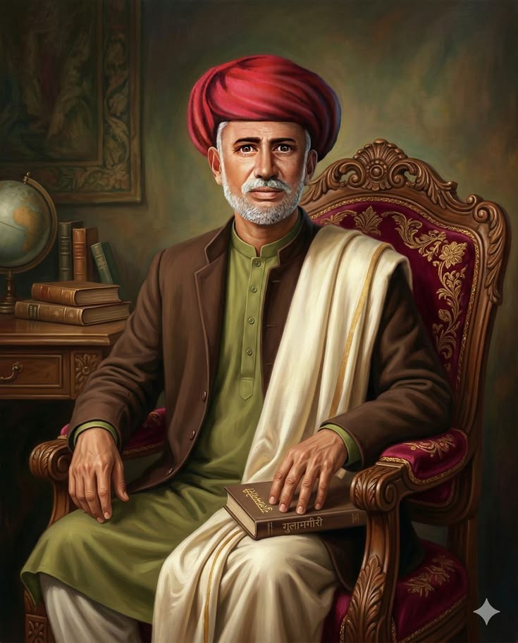 देश राष्ट्रपिता महात्मा गांधी नही महात्मा ज्योतिबा फुले हैं.

महात्मा ज्योतिबा फुले ने सवर्ण हेजेमोनी और जाति वर्ण अव्यवस्था के खिलाफ खुलकर लड़ाई लड़ी.

शिक्षा को हथियार बनाकर उन्होंने बहुजन समाज को अधिकार पाने का रास्ता दिखाया.

अपना पूरा जीवन समतामूलक समाज की स्थापना और शिक्षा