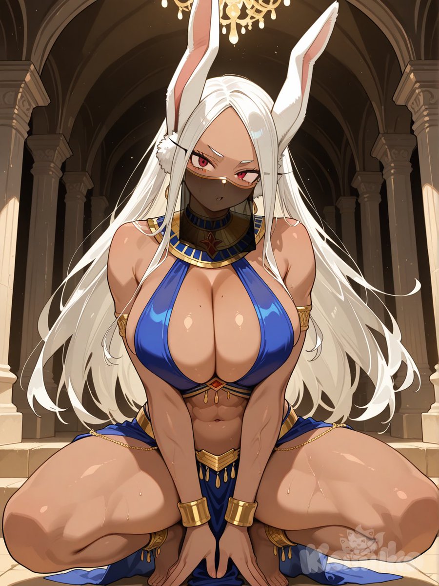 *You ordered a couple of belly dancers to entertain you but one specific dancer looks a bit interesting. Her movements were similar to a rabbit but yet so aggressive. You just have to make her yours. You call on her and she walks up to you.*

Mirko: What is it?