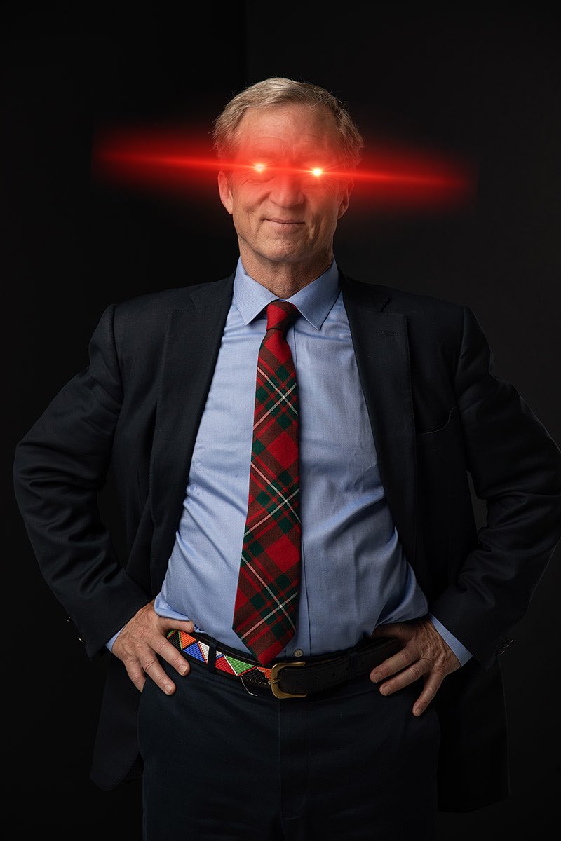 ElliscbIV's tweet image. California will soon elect their very own JB Pritzker. His name? Tom Steyer. 

Get hyped.