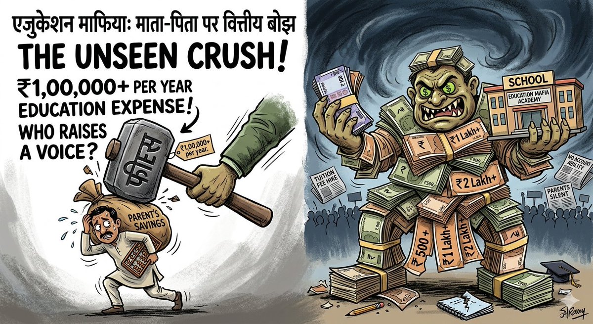 Supreet_gupta's tweet photo. शिक्षा या व्यापार? कुछ समझ आया! #EducationMafia #LootingParents https://t.co/Qm8Bq1Y84g