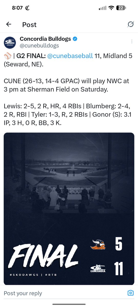 ECR Baseball tweet media