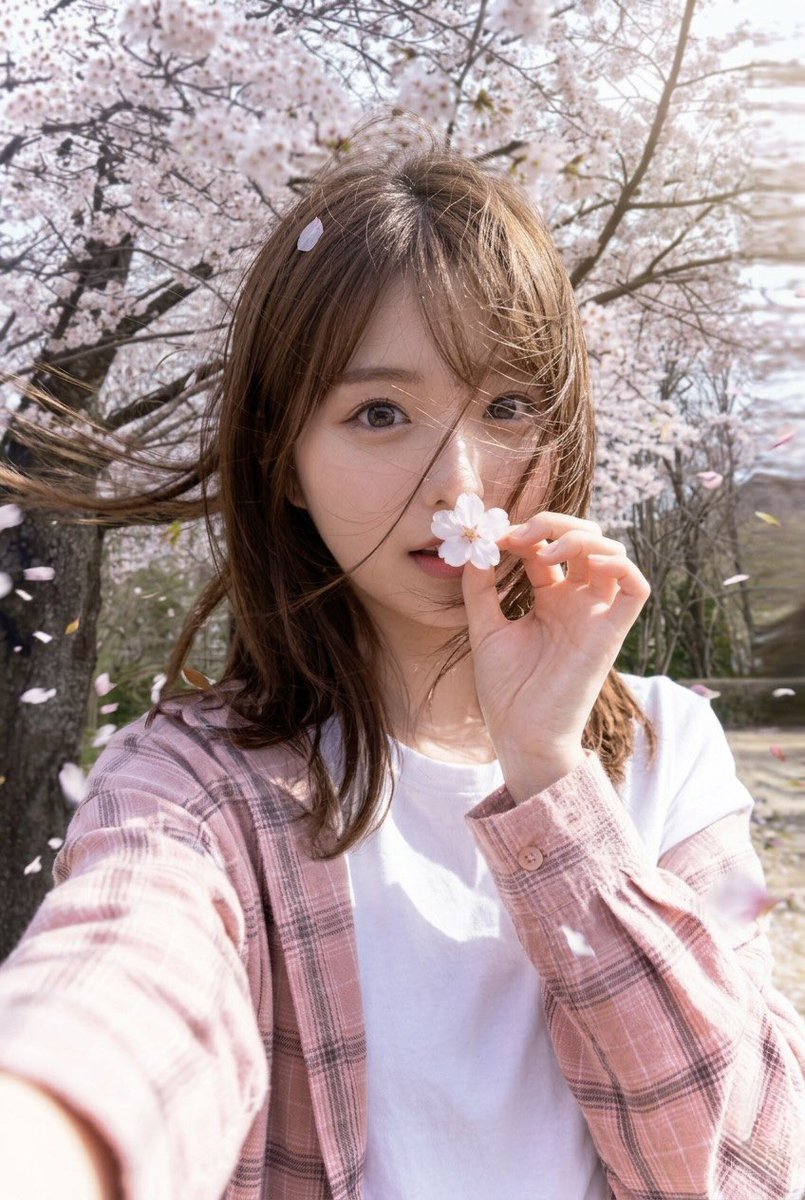 ほどけそうな花びらと
ほどけそうなわたしを

あなたは迷いなく
腕の中へ連れ戻す

強すぎる風さえも
ただの口実みたいに

大丈夫だよって
ここにいるよって

言葉よりも確かな声で

春の風の中で
わたしたちは

ちゃんと
同じ場所にいる

＃詩
＃同じ場所