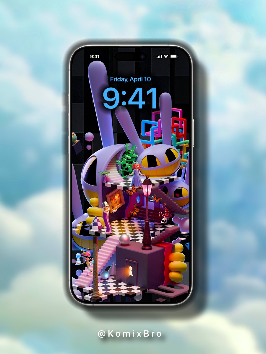KomixBro's tweet image. The Amazing Digital Circus: The Last Act
4K iPhone &amp;amp; Samsung LockScreen!
TADC | Glitch