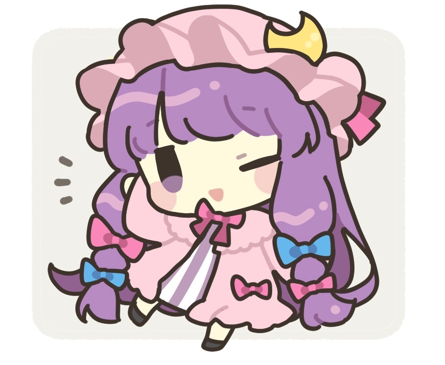 パチュリー・ノーレッジ 「パチュリー #東方Projectㅤㅤㅤㅤ」|藤乃かごめ@2日目西い35bのイラスト