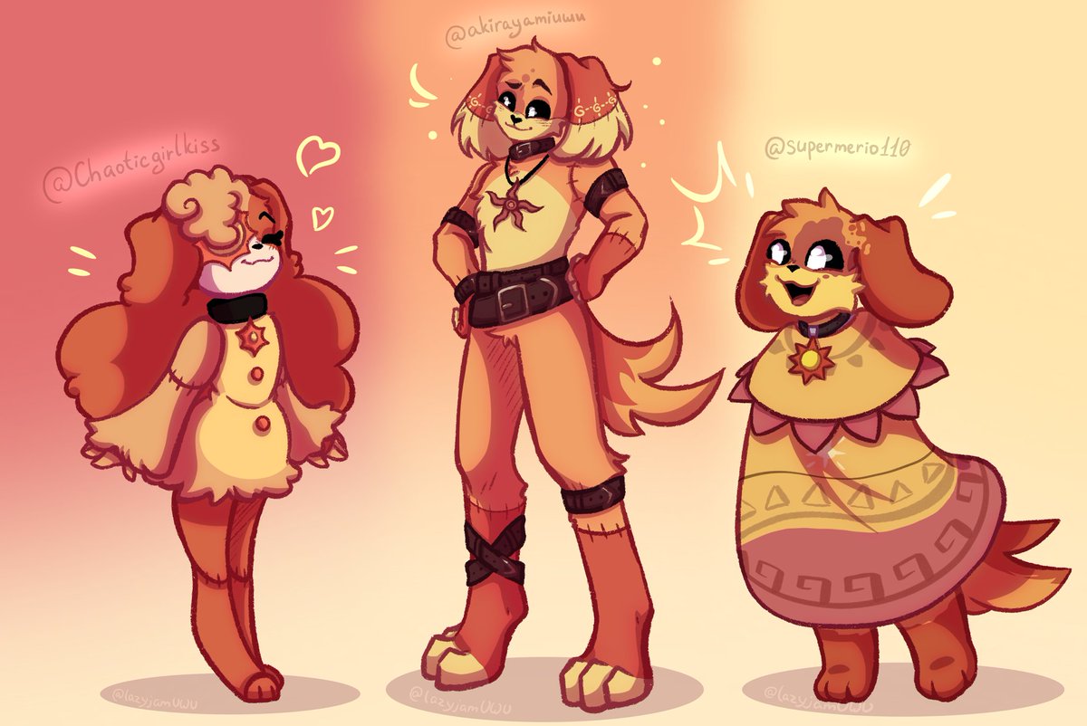 lazyjamUWU's tweet image. ☀Here comes your doggies☀

Ty again, now for 1,6k, love u all❤
All credits on the arts

#Smilingcritters #smilingcrittersau #Dogday