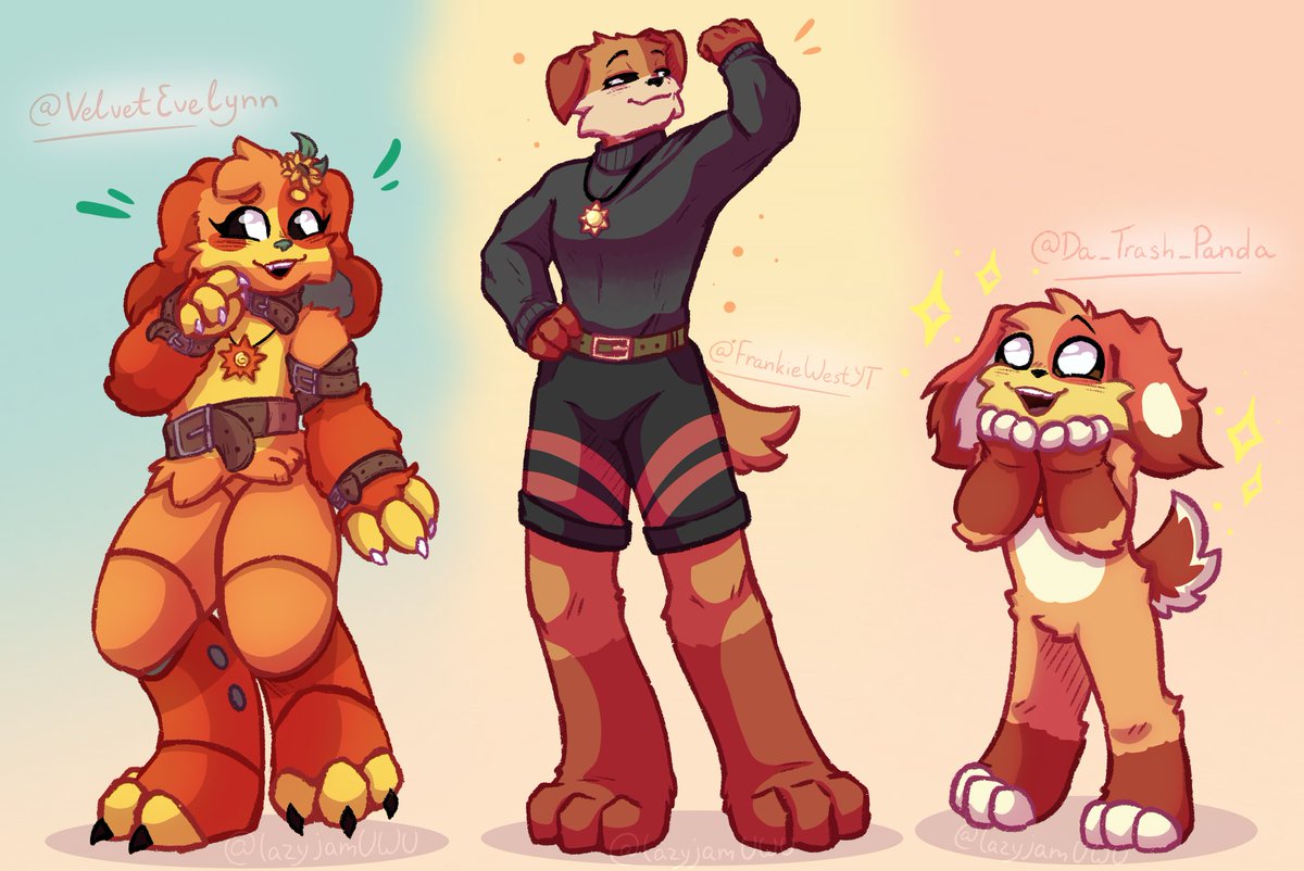 lazyjamUWU's tweet image. ☀Here comes your doggies☀

Ty again, now for 1,6k, love u all❤
All credits on the arts

#Smilingcritters #smilingcrittersau #Dogday