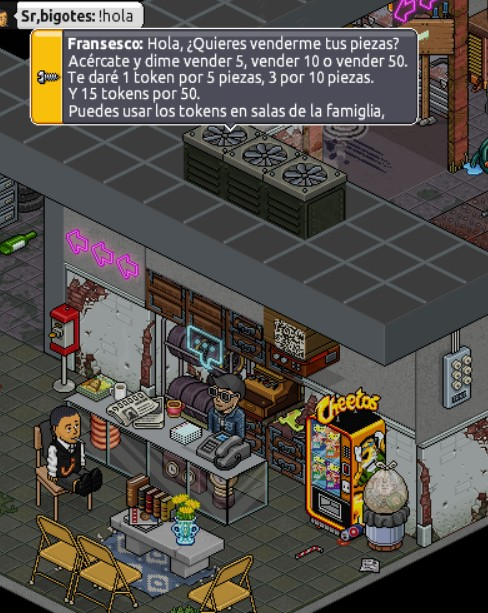 GymGleasons's tweet photo. 🔧 TALLER – Intercambio

🪙 Convierte chatarra en tokens:
5 → 1 Token
10 → 3 Tokens
50 → 15 Tokens
Encuentra la sala:
📍 https://t.co/MPaeXPlRf8 https://t.co/Ou0q1q3i2x