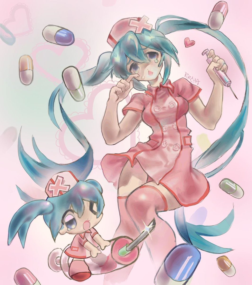 per4a24's tweet photo. new miku art 
#miku #art #artist #vocaloid https://t.co/fK3YlWSIPX