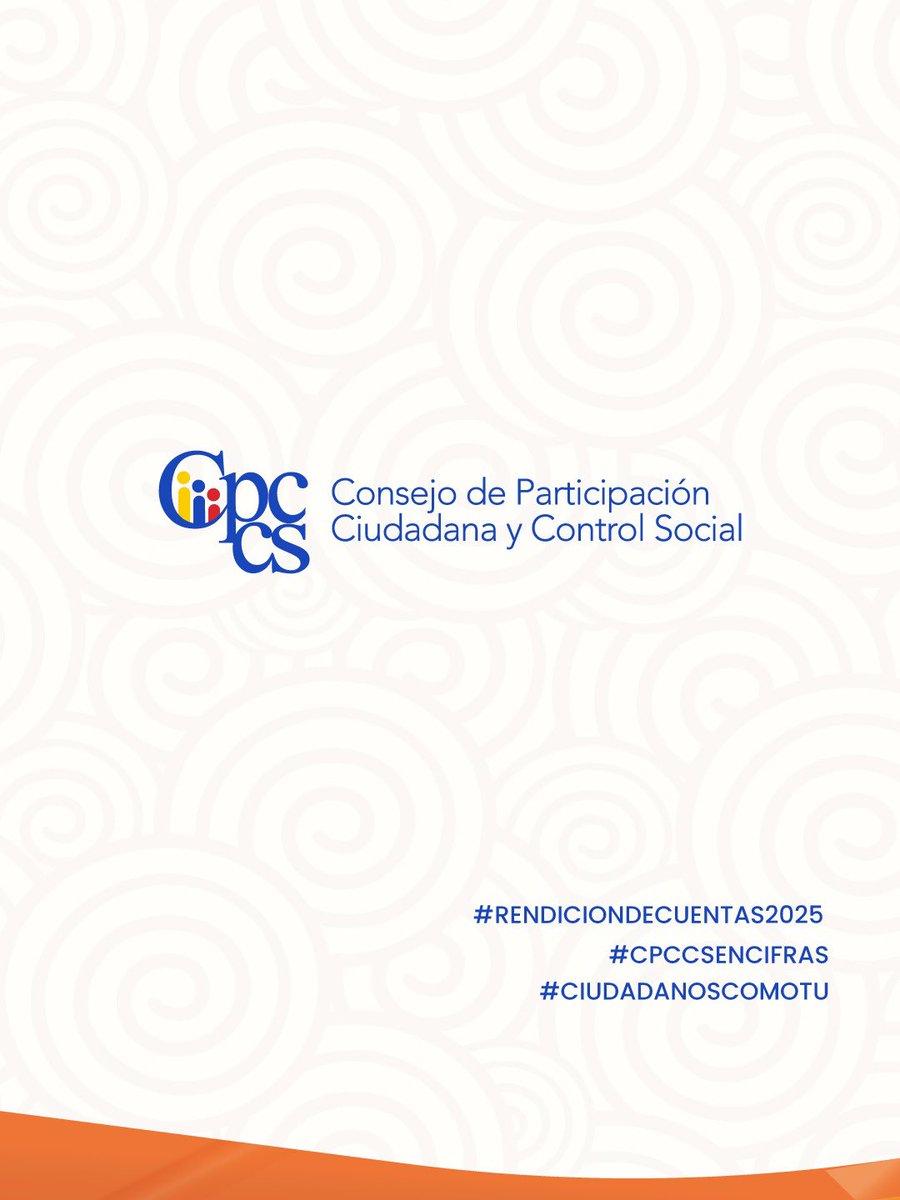 CpccsEc's tweet photo. 👉Fortalecer la participación ciudadana es fortalecer la democracia.

👥 Más de 10 mil personas se capacitaron en 2025 en mecanismos de control social.

Conoce más en la #RendiciónDeCuentas2025. https://t.co/5RLPzpruxF