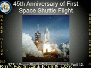 lu2fsc's tweet photo. imagenes ISS sstv .10-04-2026 - 22:45 hz
yagi 9 elementos vertical rxsstv sdrsharp sdr generico https://t.co/NTaQcmmnUf