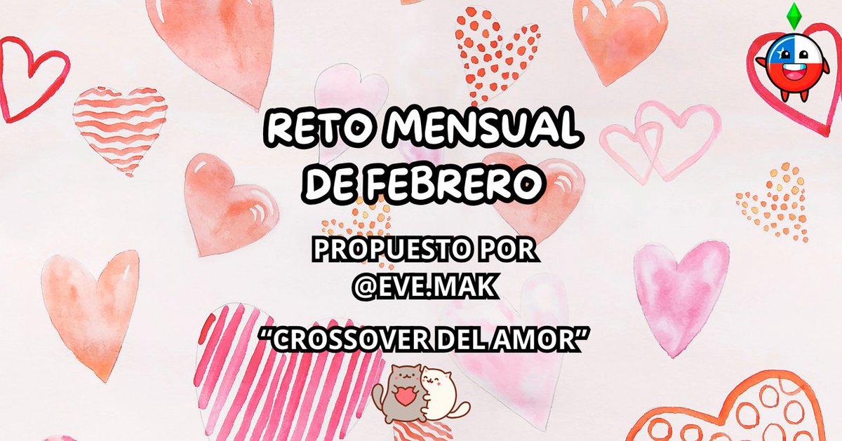 Resumen de lo que fue el reto mensual de Febrero "Crossover del amor"❤️ Propuesto por <a href="/Eve_mak13/">Eve_Mak</a>💚 Quienes participaron: <a href="/CositasConIvi/">Ivi 🧚🏻‍♀️ | #ChilenSims 🇨🇱</a>, <a href="/JesuNelidow/">María Jesús Nelidow</a>, <a href="/heykaliTV/">ᴋᴀʟɪ 🐍</a>, <a href="/Lineminv/">Linemi🐱✨</a> y <a href="/MomaSimmer/">Moma Simmer 🍟</a>💖 #TeamChileSims

⬇️⬇️⬇️
youtu.be/tQCeerS0JFc?si…