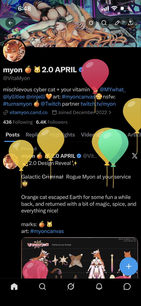 myon 🍊🐱2.0 APRIL tweet media