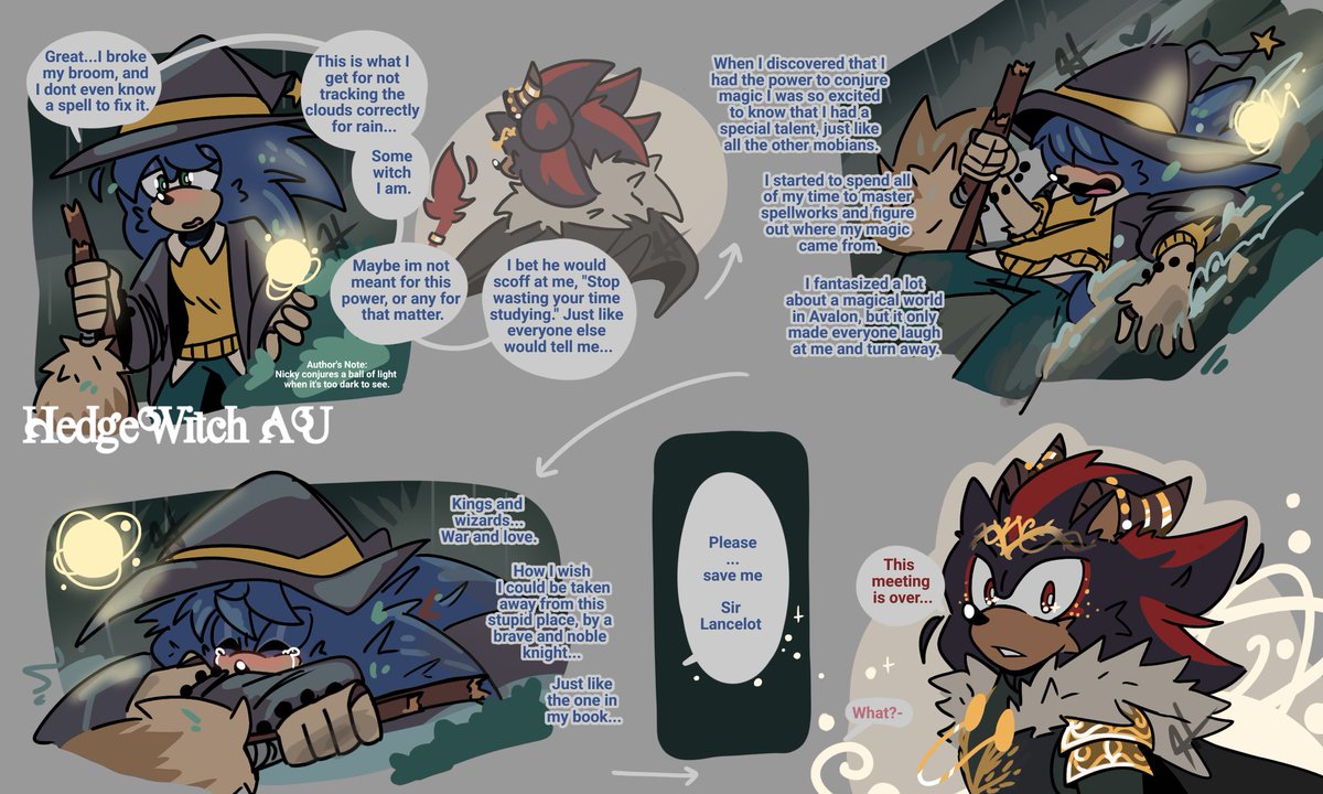 HayweeRC's tweet image. The Sun Behind The Clouds
Part 5/7

#HedgeWitchAU #sonadow #nickythehedgehog