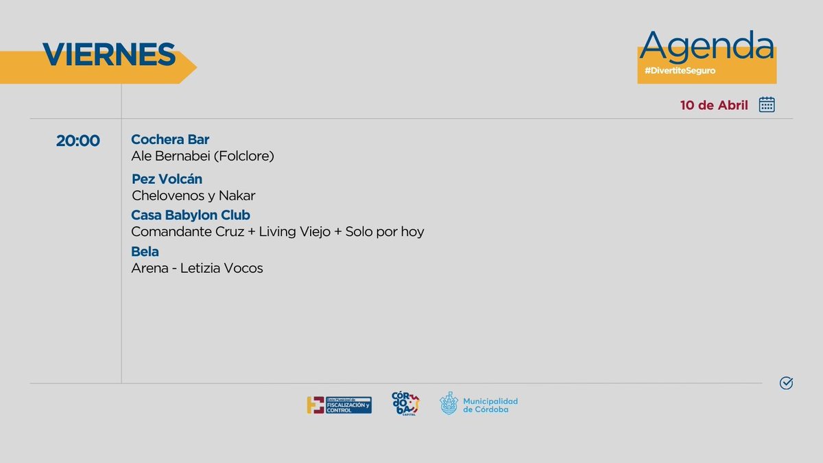 Ente Municipal de Fiscalización y Control tweet media