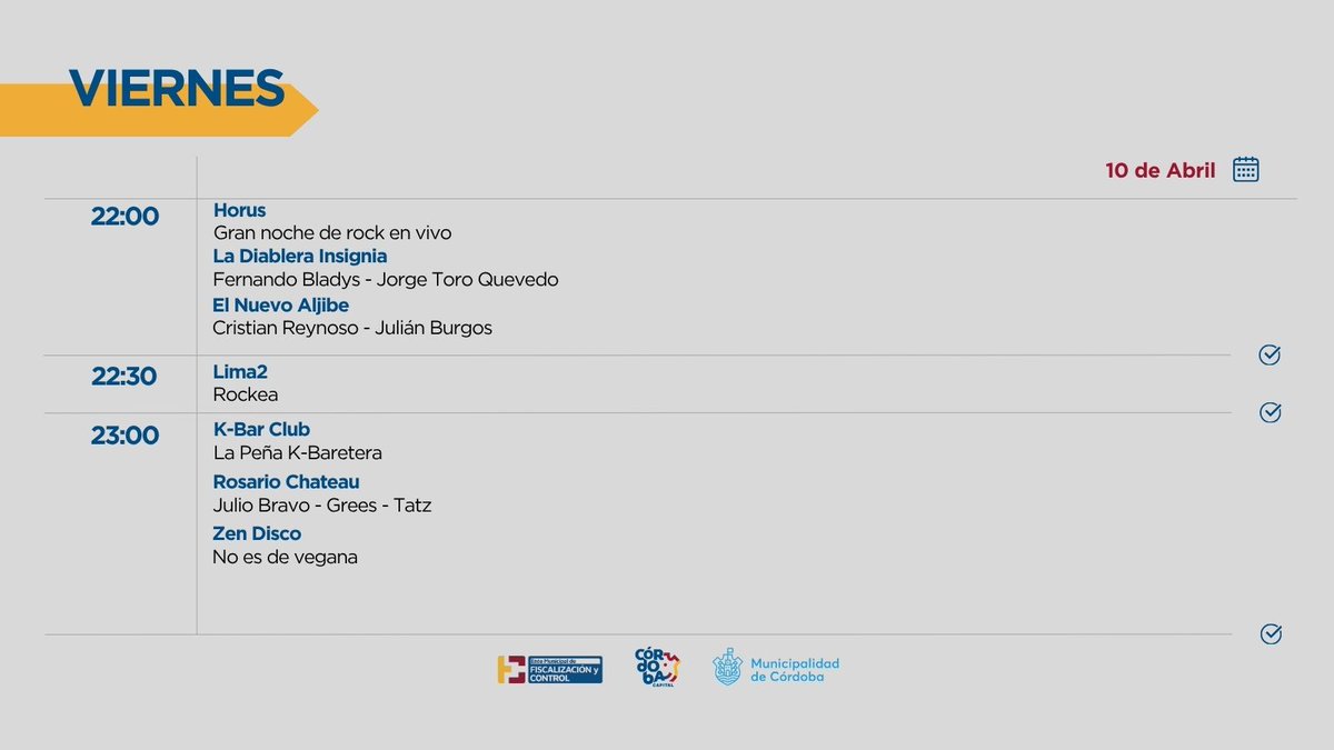 Ente Municipal de Fiscalización y Control tweet media