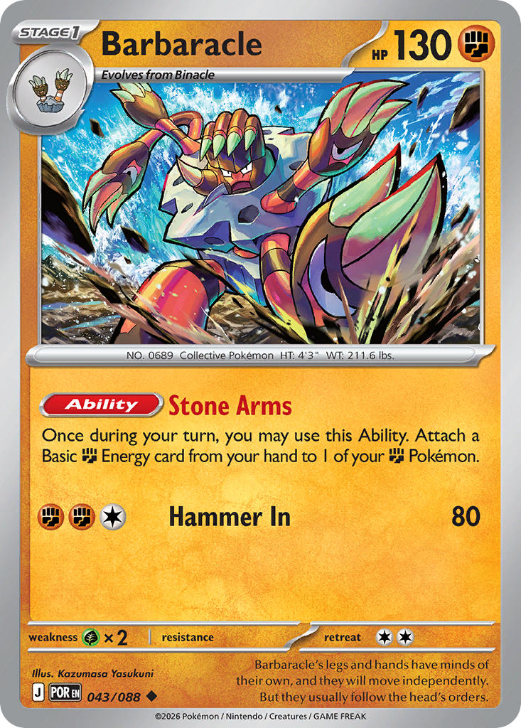 pokebeach's tweet photo. Okidogi / Barbaracle — The Newest Non-ex Pokemon Deck

Check out this article on PokeBeach for all the details:

➡️  https://t.co/1HXtvyfATt https://t.co/J6GavNzDQy