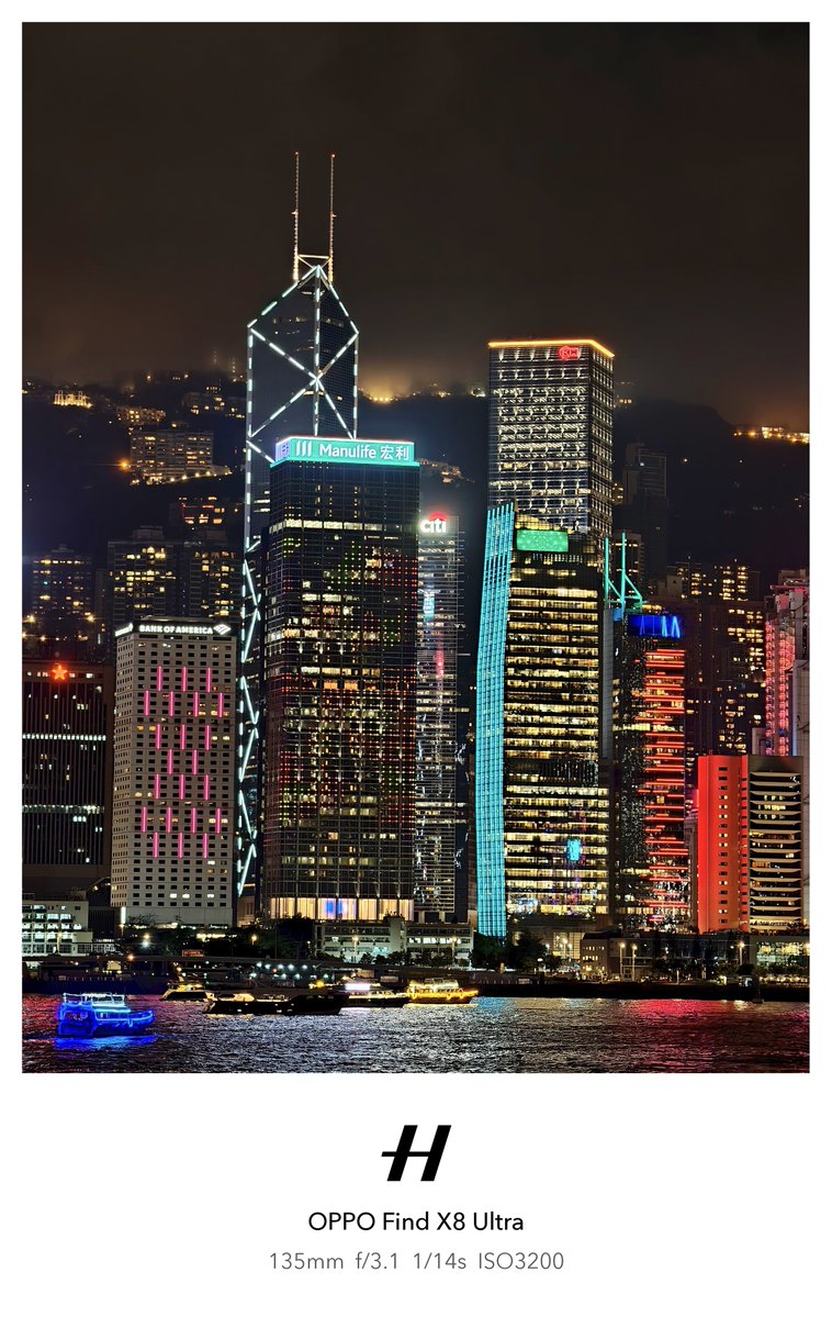 behnke_lars's tweet image. Forgot the 6x shot.

The OIS of the #FX8U's 1x, 3x and 6x camera work very well, even when taking photos on an evening boat trip in the Hong Kong harbour area. The UW is however really challenged here, so bringing back the bigger LYT-600 on the #FX9U's UW camera is a step in the