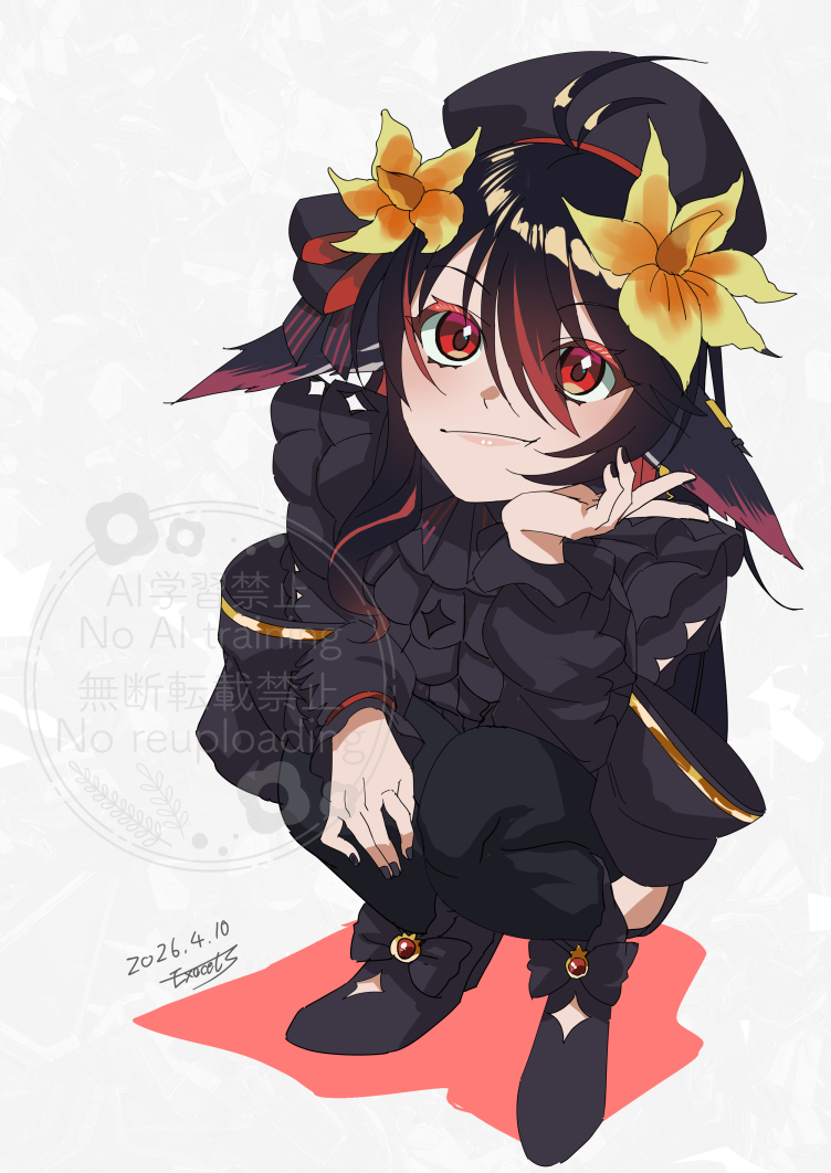 「1周年おめでとうございます #あーかいたよ」|えぐぞせのイラスト