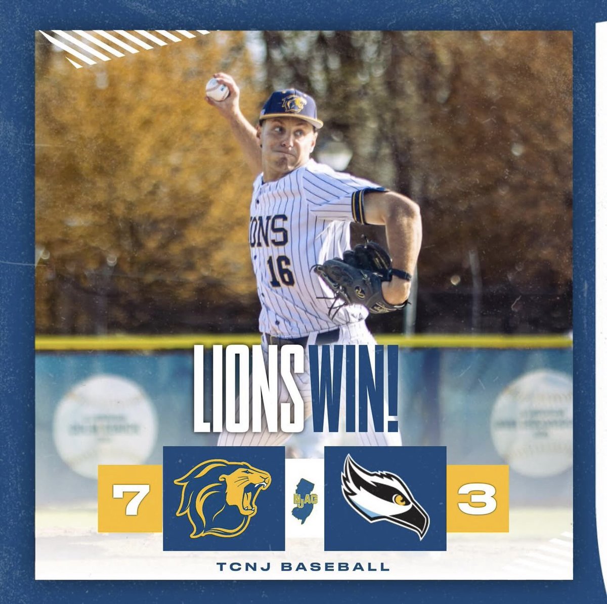 TCNJ BASEBALL tweet media